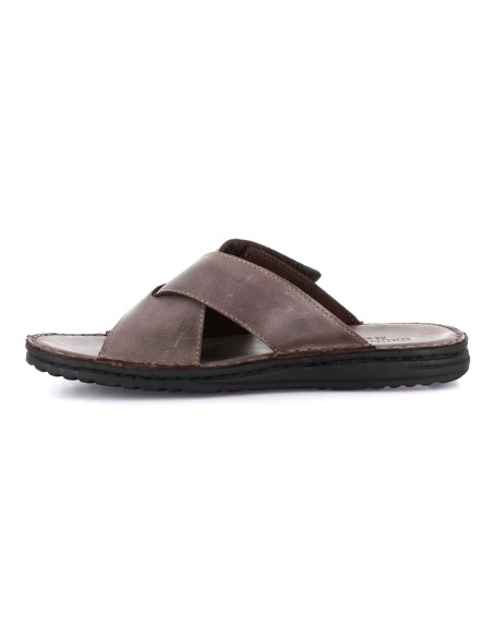 Grunland Lapo ciabatta comfort in pelle